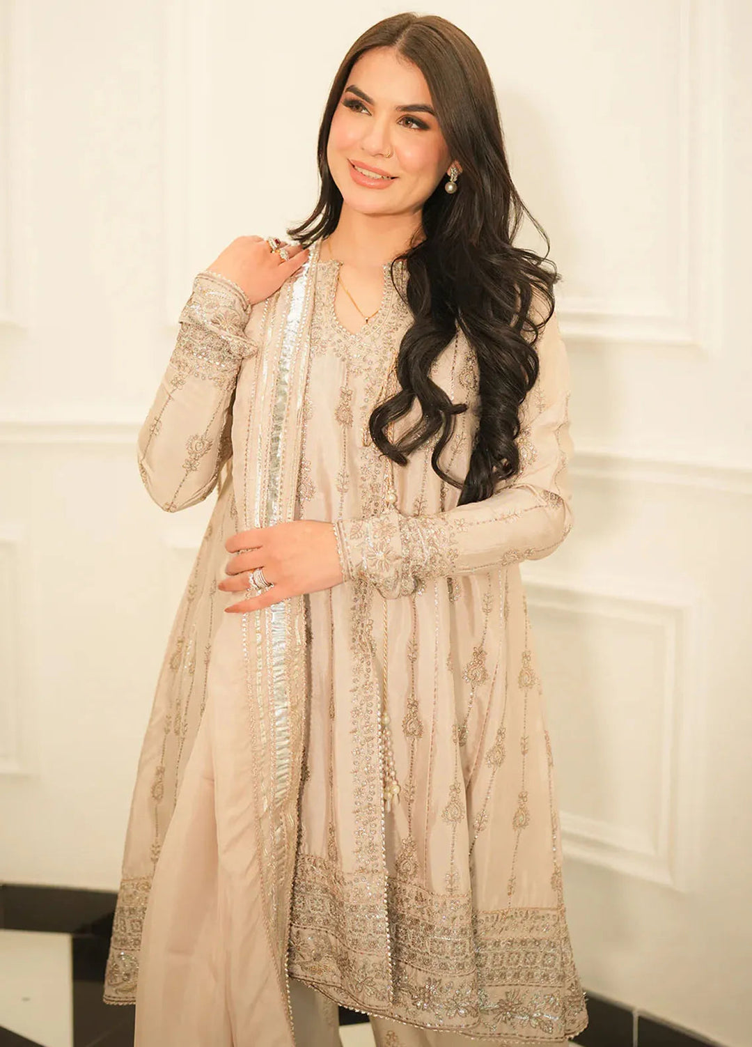 Faiza Faisal Pret Festive Raw Silk 3 Piece Suit Amira