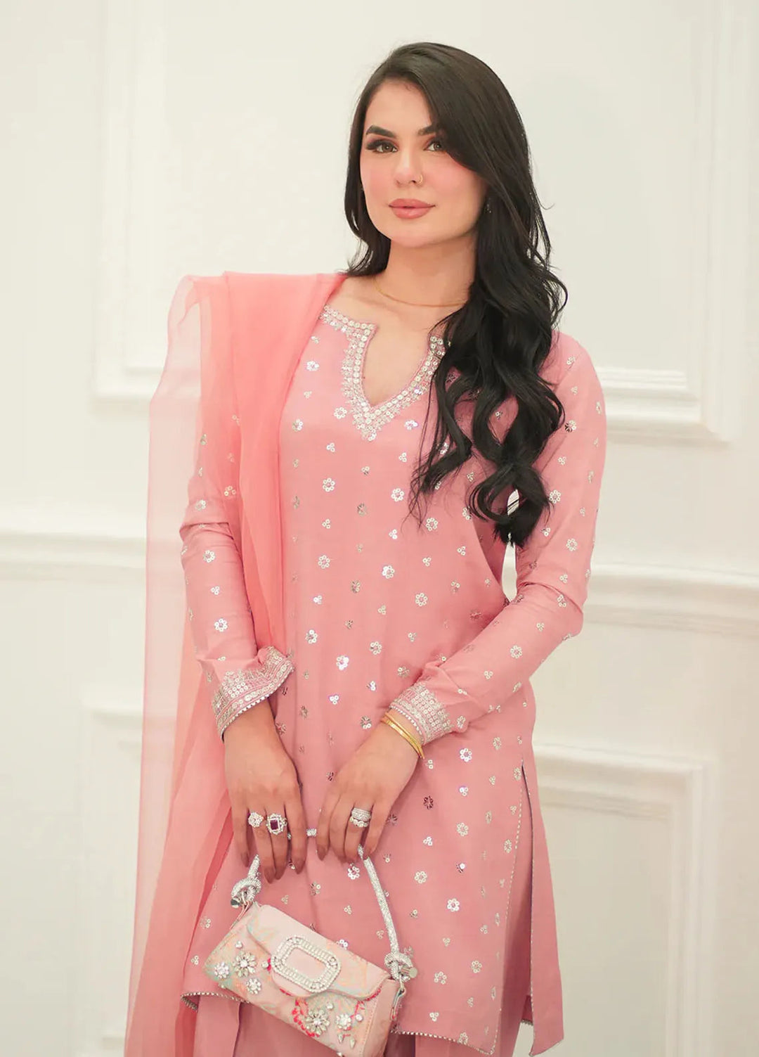 Faiza Faisal Pret Festive Raw Silk 3 Piece Suit Fariha