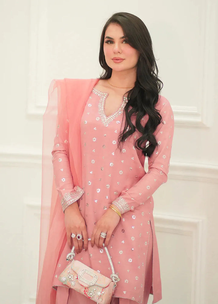 Faiza Faisal Pret Festive Raw Silk 3 Piece Suit Fariha