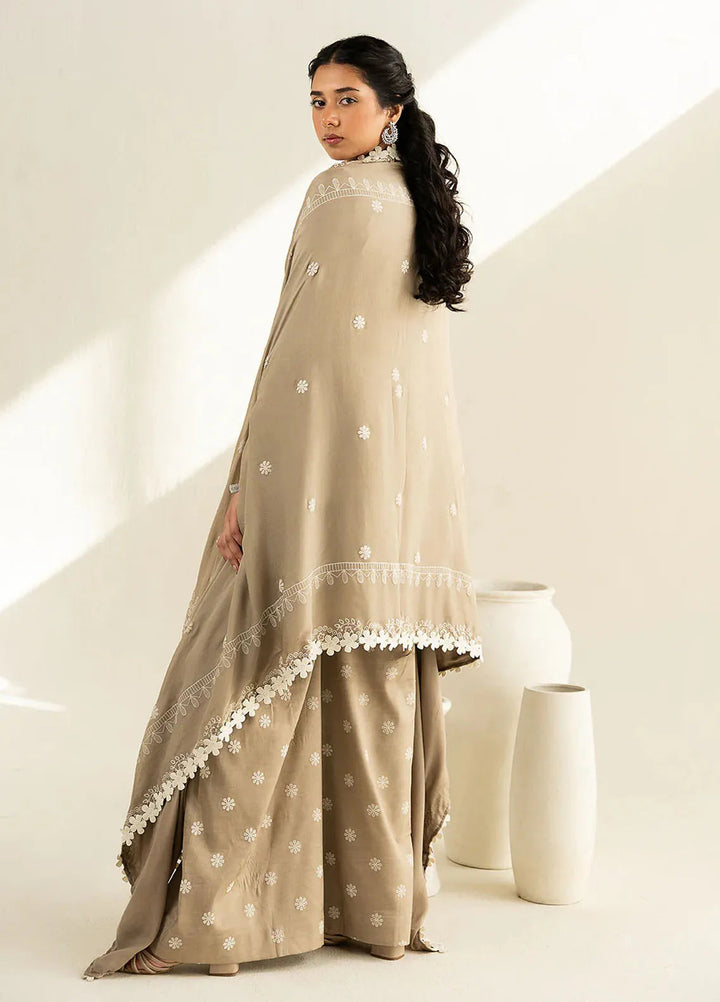 Faizal Faisal Pret Embroidered Raw Silk 2 Piece Suit FNF-WS24-0328 Liora
