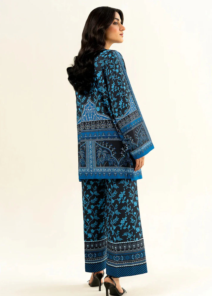 Faizal Faisal Pret Printed Raw Silk 2 Piece Suit FNF-WS24-0324 Zephyr