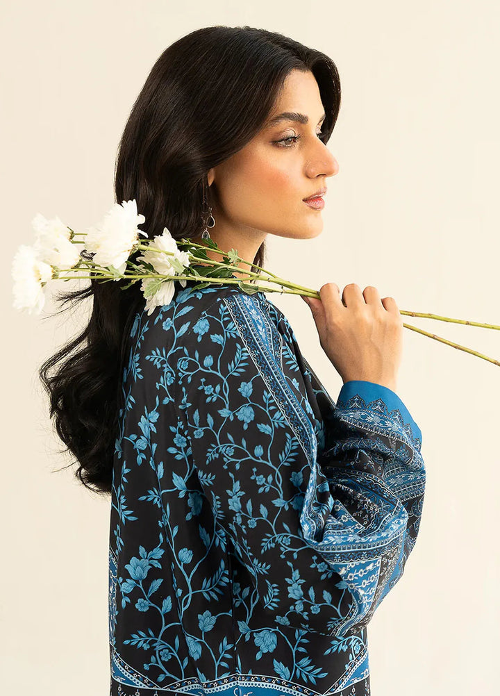 Faizal Faisal Pret Printed Raw Silk 2 Piece Suit FNF-WS24-0324 Zephyr