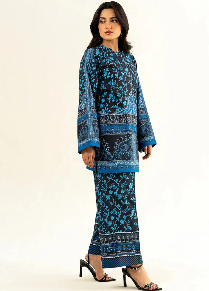 Faizal Faisal Pret Printed Raw Silk 2 Piece Suit FNF-WS24-0324 Zephyr