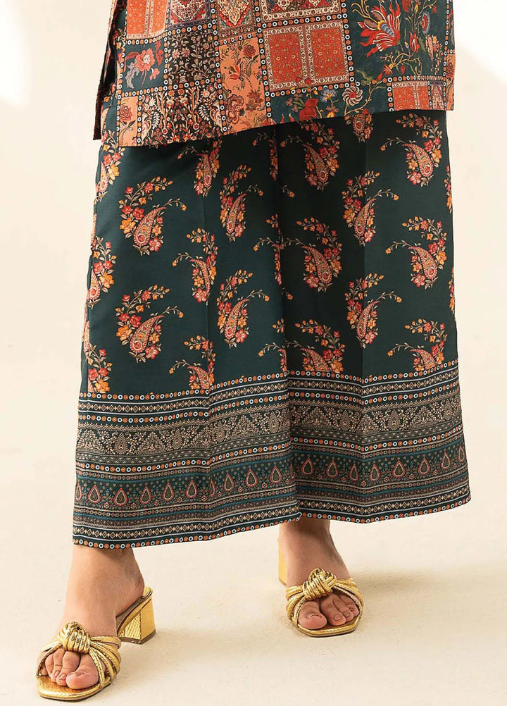 Faizal Faisal Pret Printed Raw Silk 2 Piece Suit FNF-WS24-0326 Calista