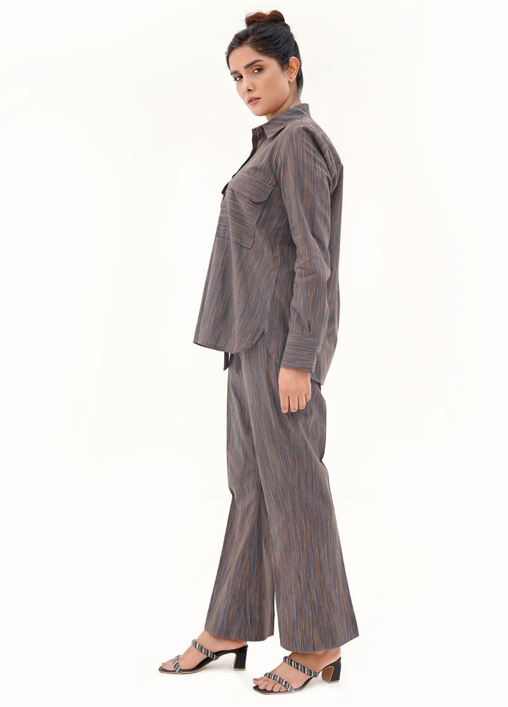 Farah Agha Pret Solids Cotton 2 Piece Suit Flow