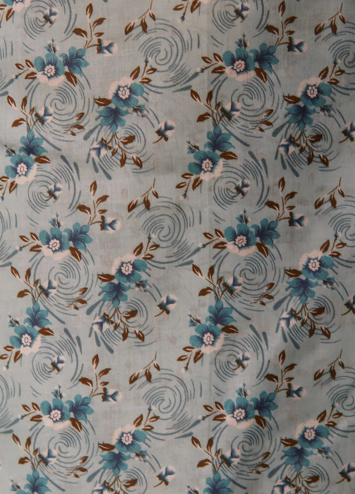 Farah n Faria By Bin Saeed Printed Lawn Suit Unstitched 3 Piece BS24F D-12A - Summer Collection