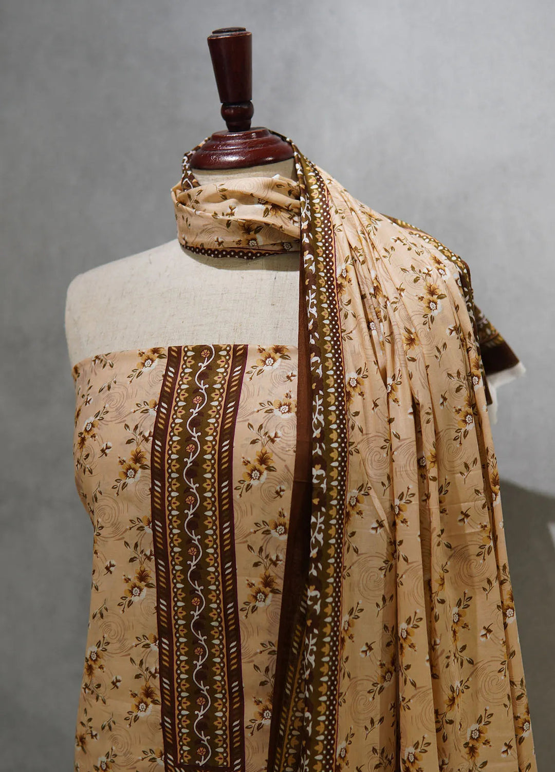 Farah n Faria By Bin Saeed Printed Lawn Suit Unstitched 3 Piece BS24F D-12B - Summer Collection