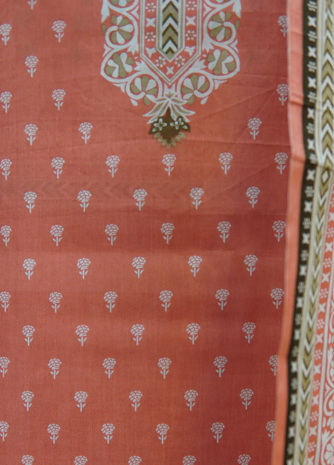 Farah n Faria By Bin Saeed Printed Lawn Suit Unstitched 3 Piece BS24F D-13A - Summer Collection