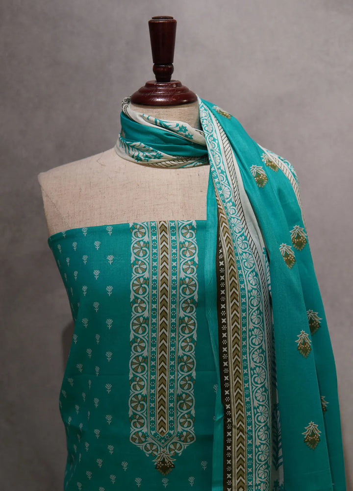 Farah n Faria By Bin Saeed Printed Lawn Suit Unstitched 3 Piece BS24F D-13C - Summer Collection