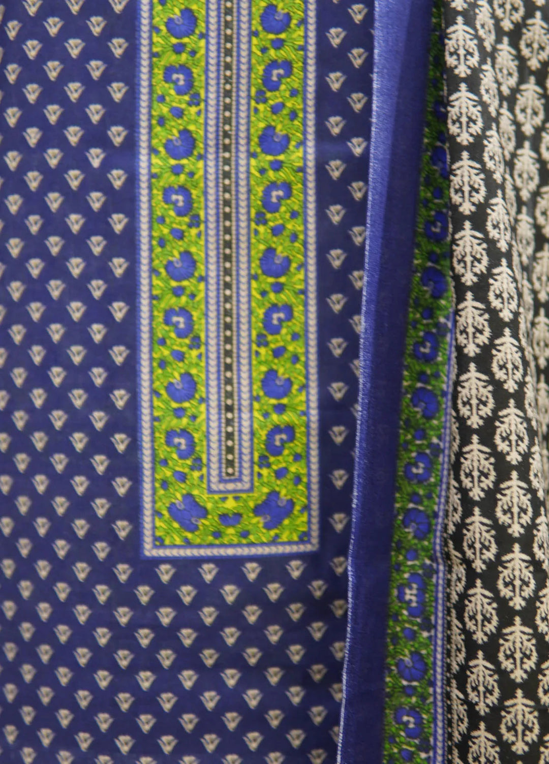 Farah n Faria By Bin Saeed Printed Lawn Suit Unstitched 3 Piece BS24F D-14B - Summer Collection