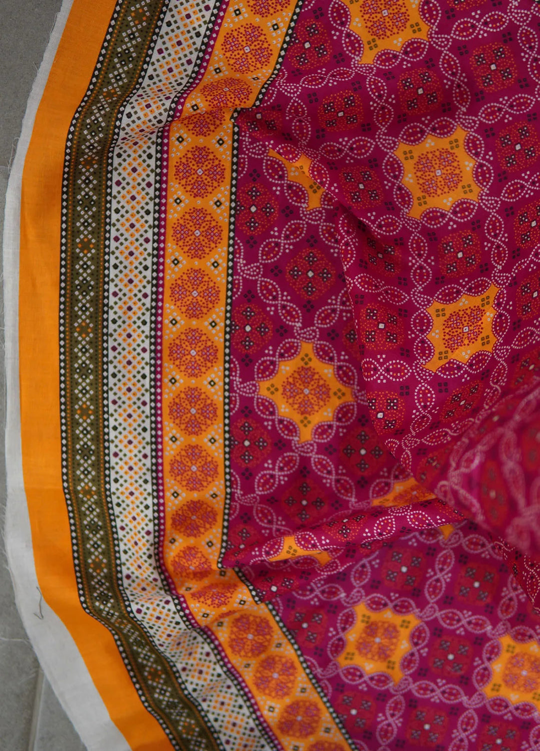 Farah n Faria By Bin Saeed Printed Lawn Suit Unstitched 3 Piece BS24F D-16B - Summer Collection