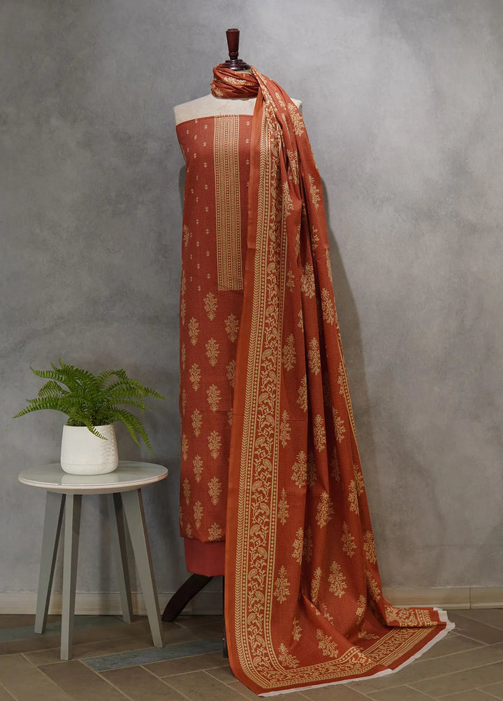 Farah n Faria By Bin Saeed Printed Lawn Suit Unstitched 3 Piece BS24F D-5 - Summer Collection