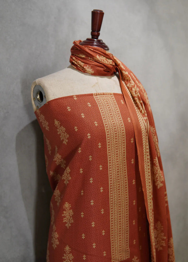 Farah n Faria By Bin Saeed Printed Lawn Suit Unstitched 3 Piece BS24F D-5 - Summer Collection