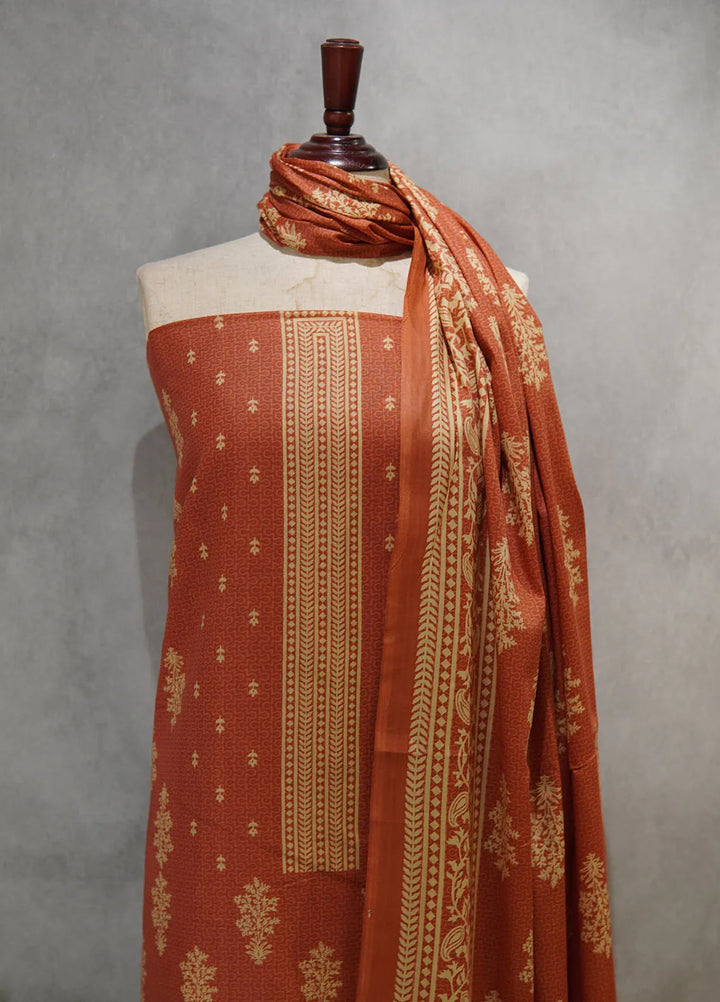 Farah n Faria By Bin Saeed Printed Lawn Suit Unstitched 3 Piece BS24F D-5 - Summer Collection