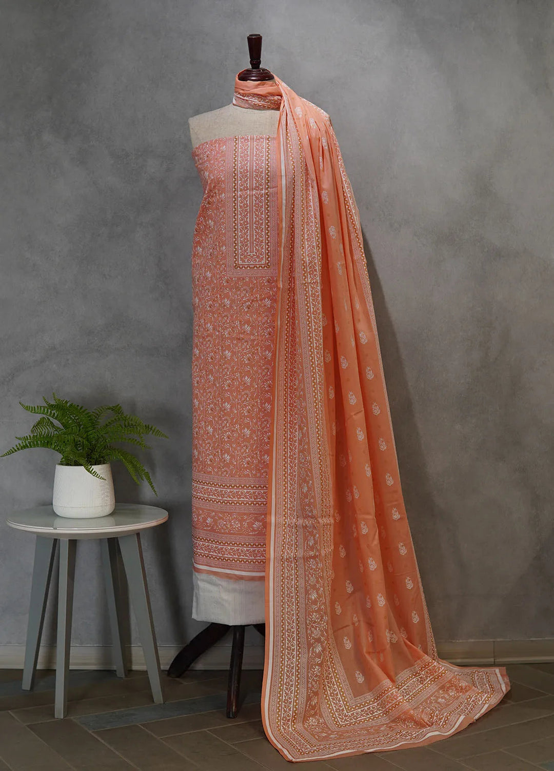 Farah n Faria By Bin Saeed Printed Lawn Suit Unstitched 3 Piece BS24F D-69A - Summer Collection