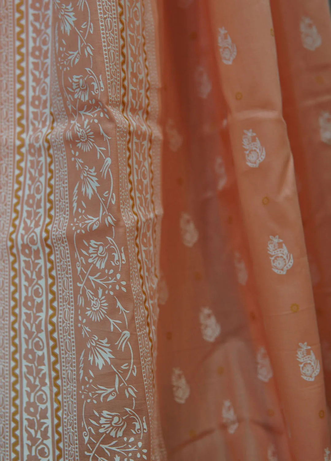 Farah n Faria By Bin Saeed Printed Lawn Suit Unstitched 3 Piece BS24F D-69A - Summer Collection