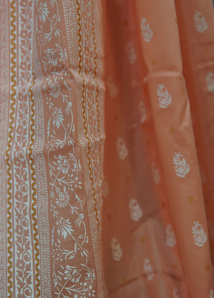 Farah n Faria By Bin Saeed Printed Lawn Suit Unstitched 3 Piece BS24F D-69A - Summer Collection