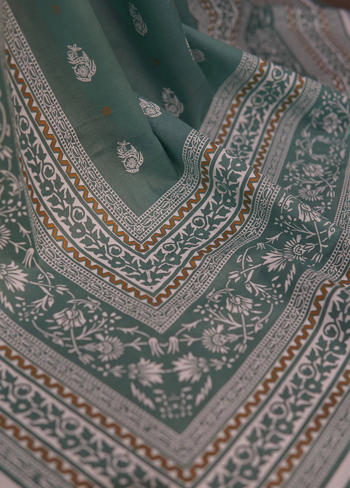 Farah n Faria By Bin Saeed Printed Lawn Suit Unstitched 3 Piece BS24F D-69B - Summer Collection