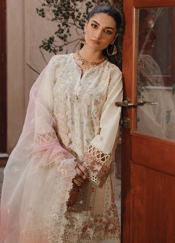 Farozaan By Xenia Formals Embroidered Lawn Suit Unstitched 3 Piece ZE24F 09 Varta - Summer Collection