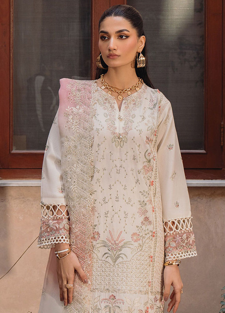 Farozaan By Xenia Formals Embroidered Lawn Suit Unstitched 3 Piece ZE24F 09 Varta - Summer Collection