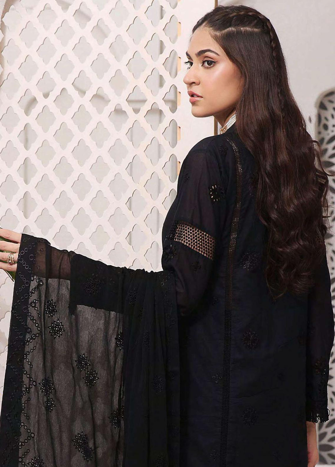 Fasana By Aahang Embroidered Lawn Suits Unstitched 3 Piece ANG23F Amyra - Summer Collection