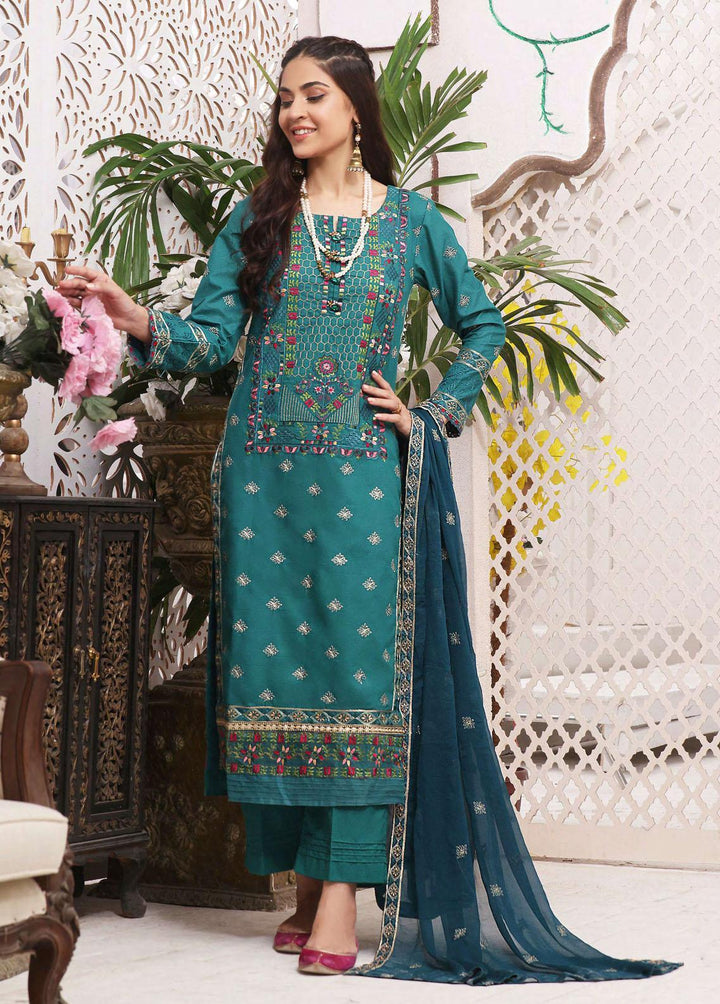Fasana By Aahang Embroidered Lawn Suits Unstitched 3 Piece ANG23F Ayleen - Summer Collection