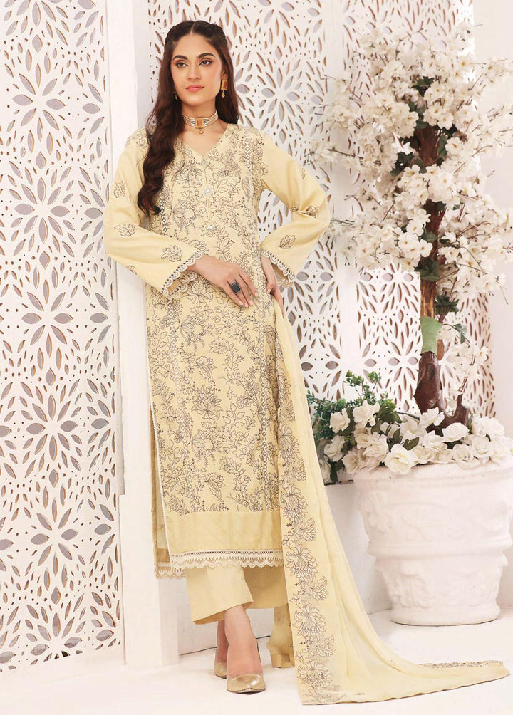 Fasana By Aahang Embroidered Lawn Suits Unstitched 3 Piece ANG23F Eva - Summer Collection