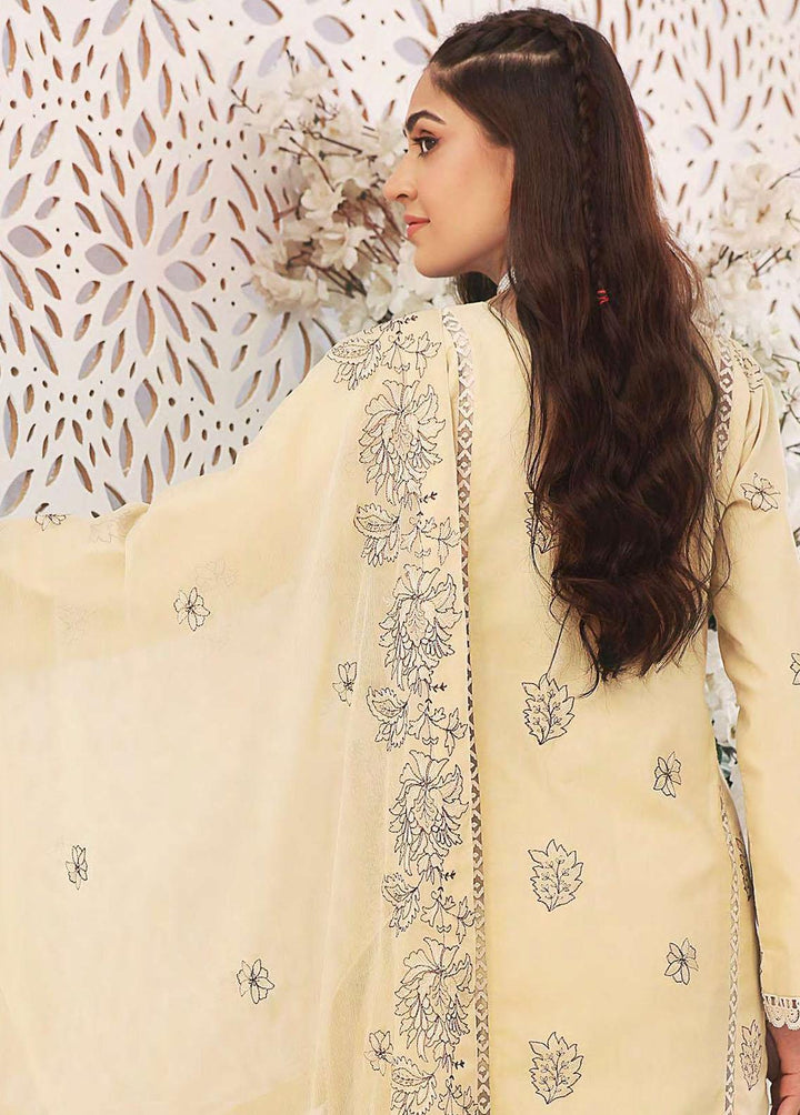 Fasana By Aahang Embroidered Lawn Suits Unstitched 3 Piece ANG23F Eva - Summer Collection