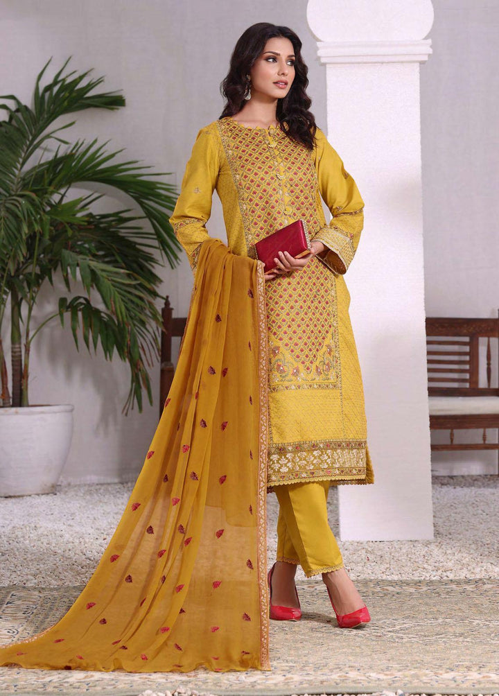 Fasana By Aahang Embroidered Lawn Suits Unstitched 3 Piece ANG23F Manha - Summer Collection