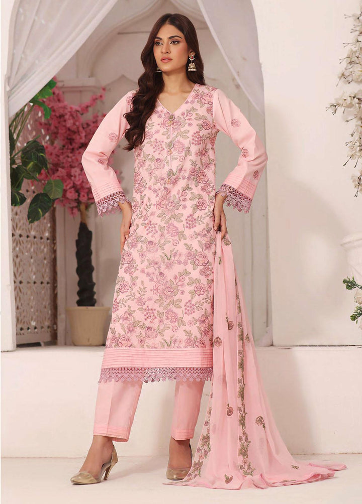 Fasana By Aahang Embroidered Lawn Suits Unstitched 3 Piece ANG23F Nooreh - Summer Collection