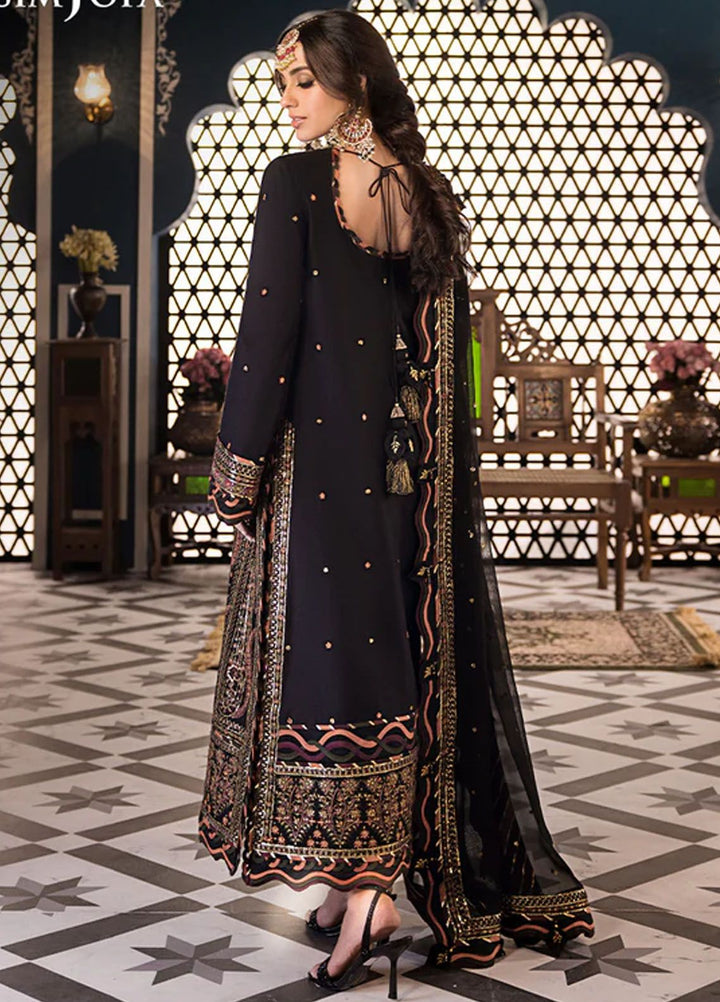 Fasana-e-Ishq By Asim Jofa Embroidered Lawn Suit Unstitched 3 Piece AJ24F AJFI-05 - Luxury Collection