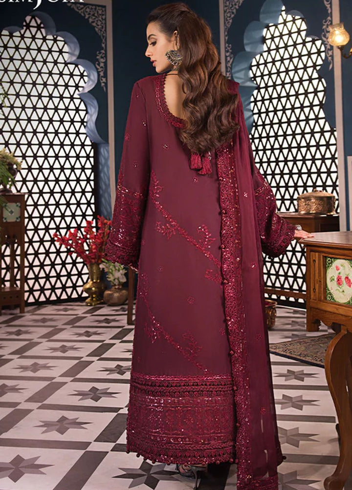 Fasana-e-Ishq By Asim Jofa Embroidered Lawn Suit Unstitched 3 Piece AJ24F AJFI-09 - Luxury Collection