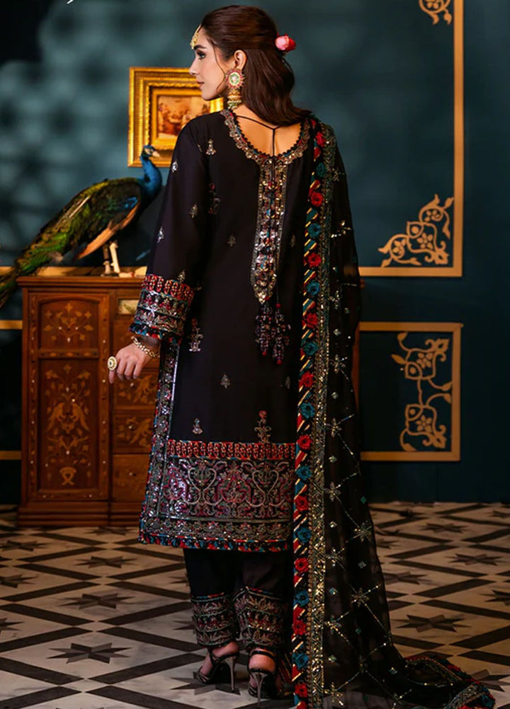 Fasana-e-Ishq By Asim Jofa Embroidered Lawn Suit Unstitched 3 Piece AJ24F AJFI-14 - Luxury Collection