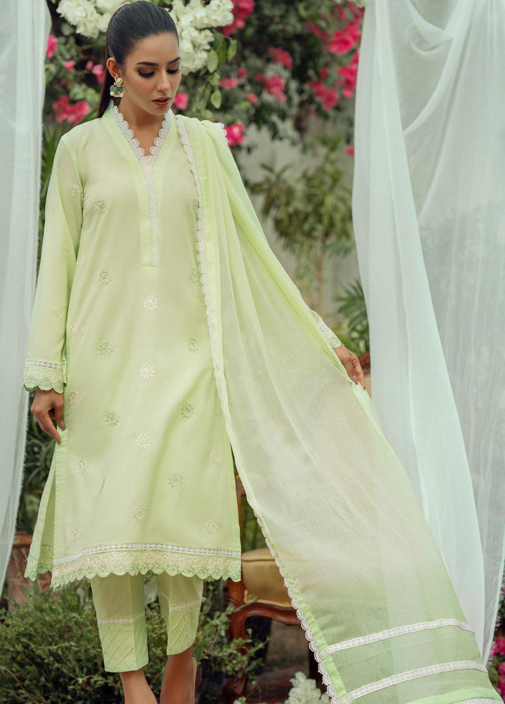 Fascino Pret Embroidered Cotton 3 Piece Suit OVAL