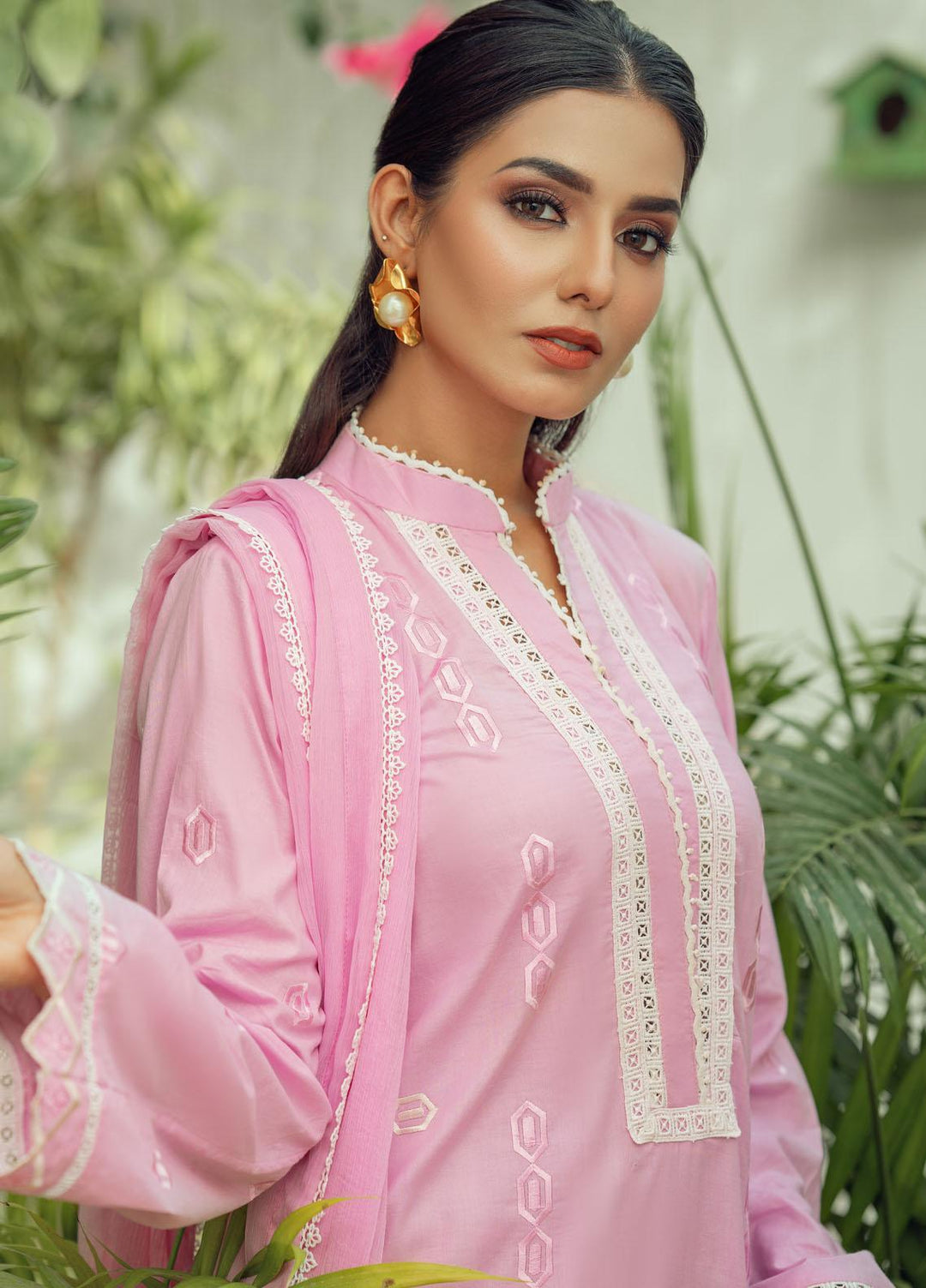 Fascino Embroidered Cotton Suits Unstitched 2 Piece FN22ENT TRILLIANT  - Summer Collection