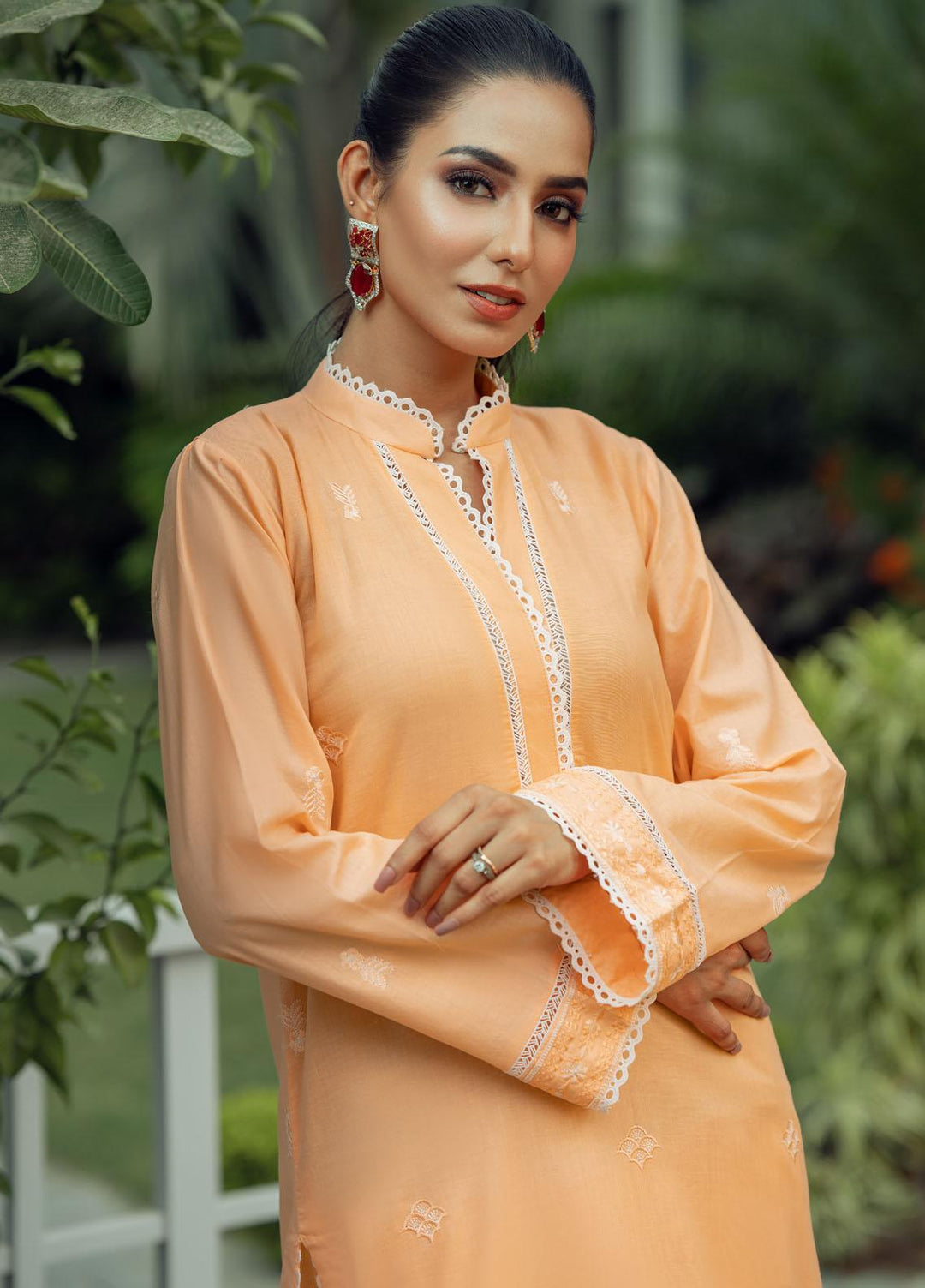 Fascino Embroidered Cotton Suits Unstitched 2 Piece FN22ENT CUSHION  - Summer Collection