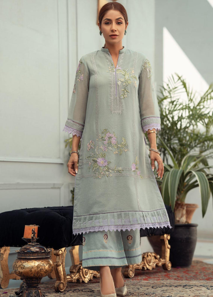 Fascino Embroidered Chiffon Suits Unstitched 3 Piece FN22F DREAMY GLAZE - Festive Collection