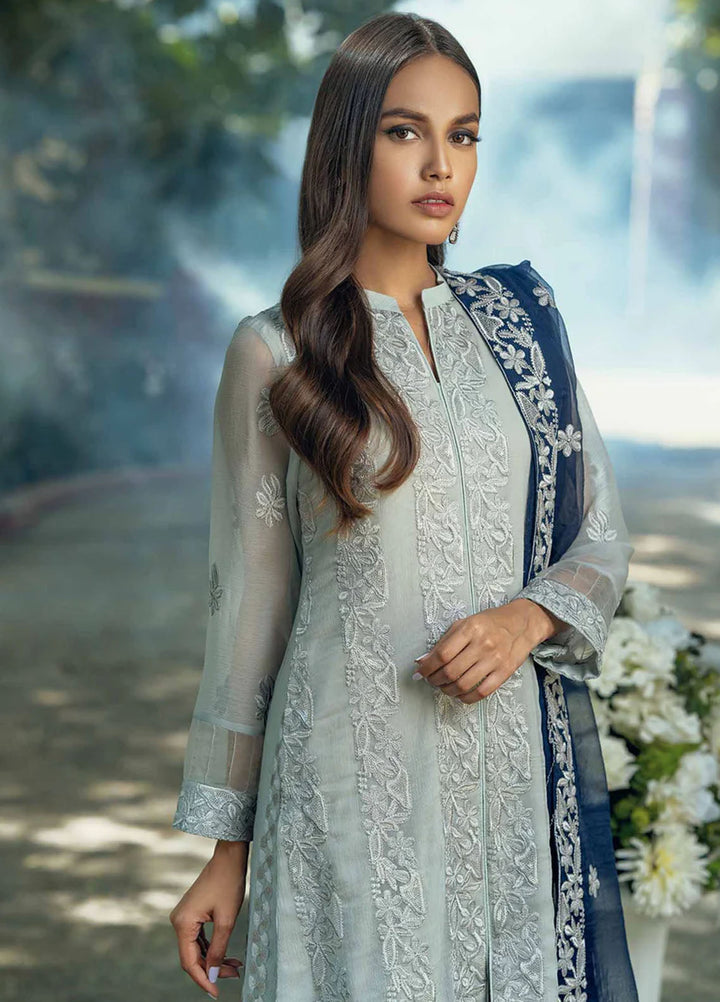 Fascino Pret Embroidered Chiffon 3 Piece Suit Iberis