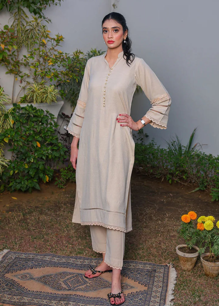 Fascino Pret Printed Cotton 2 Piece Suit Sand Dune