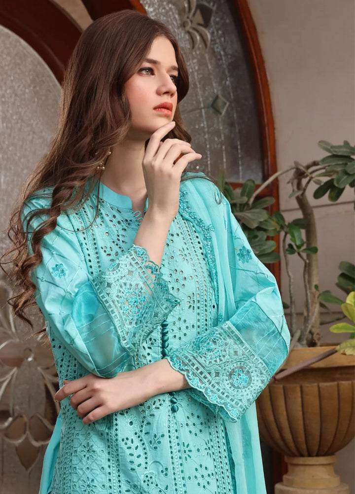 Feathers Pret Embroidered Lawn 3 Piece Suit Aaira