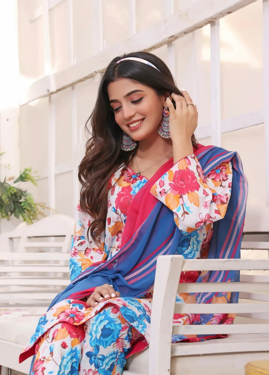 Feathers Pret Printed Lawn 3 Piece Suit Afsana