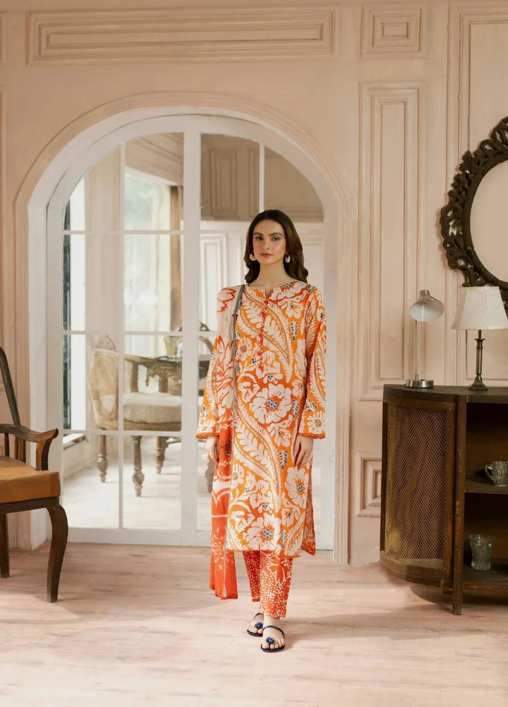 Feathers Pret Printed Lawn 3 Piece Suit Aurel
