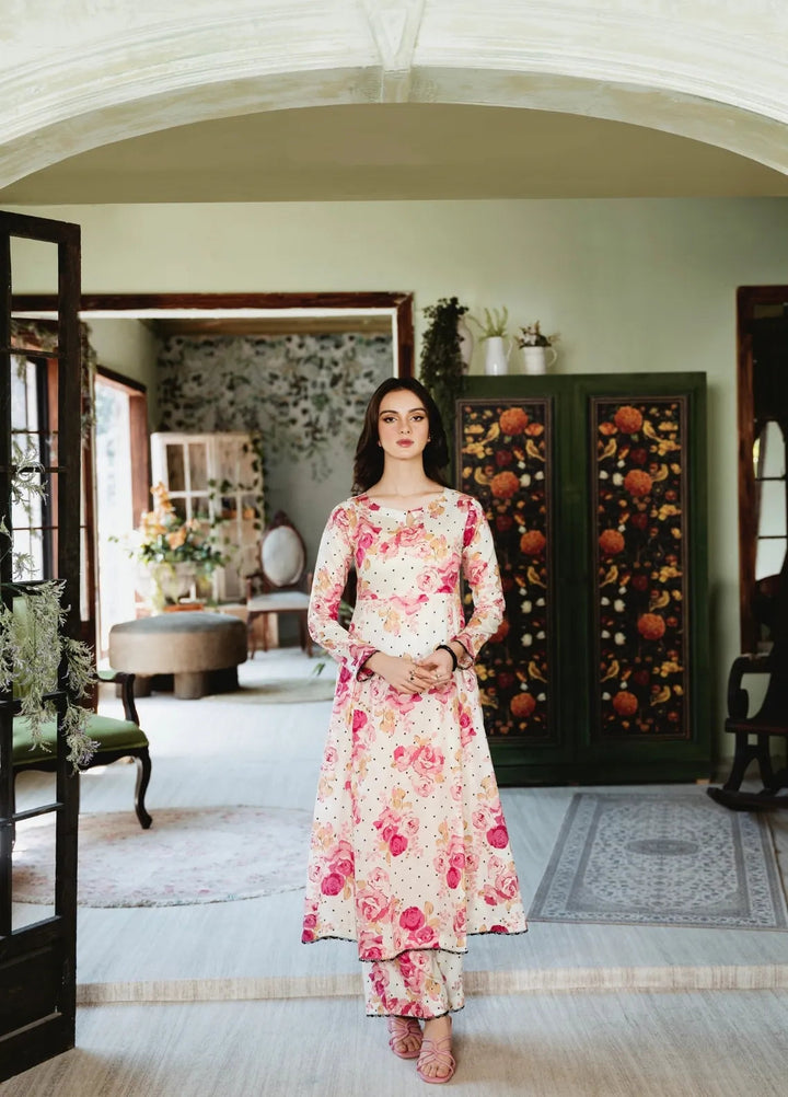 Feathers Pret Printed Lawn 3 Piece Suit Christa