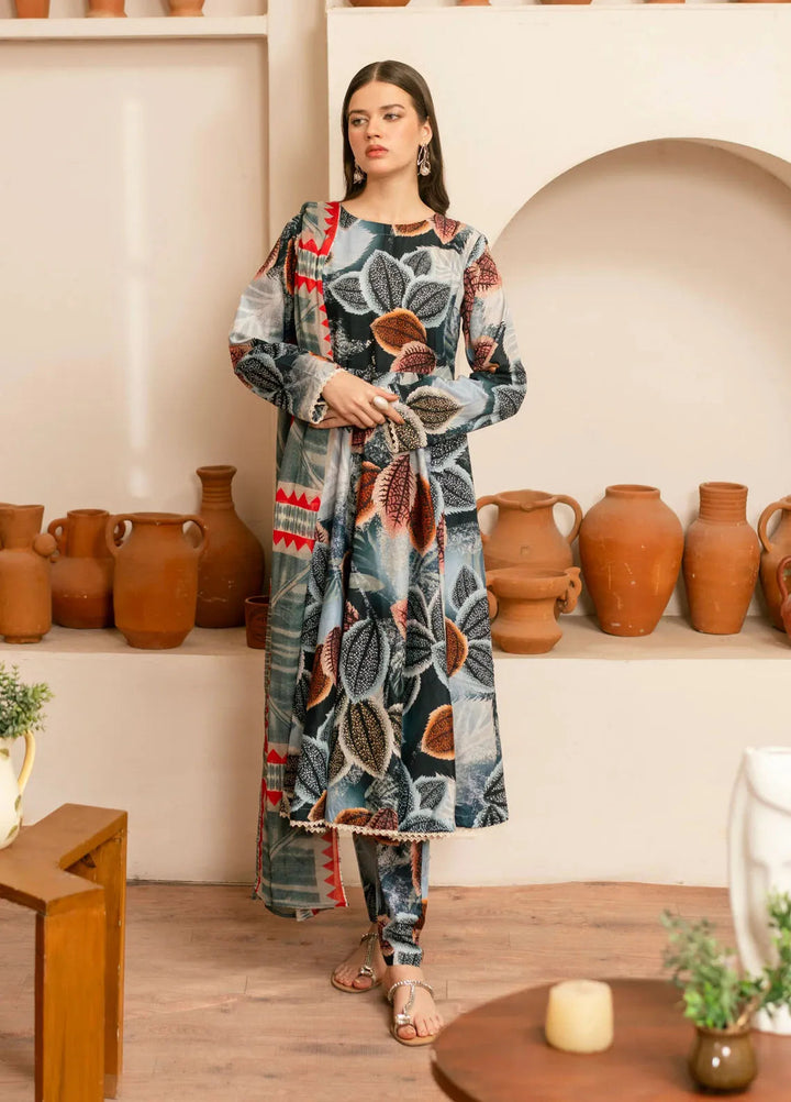 Feathers Pret Printed Lawn 3 Piece Suit Clyne
