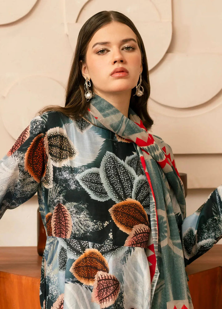 Feathers Pret Printed Lawn 3 Piece Suit Clyne