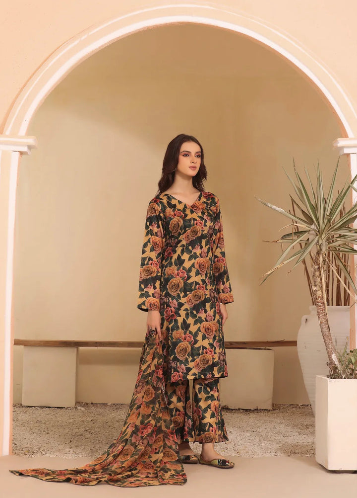 Feathers Pret Printed Lawn 3 Piece Suit Millie