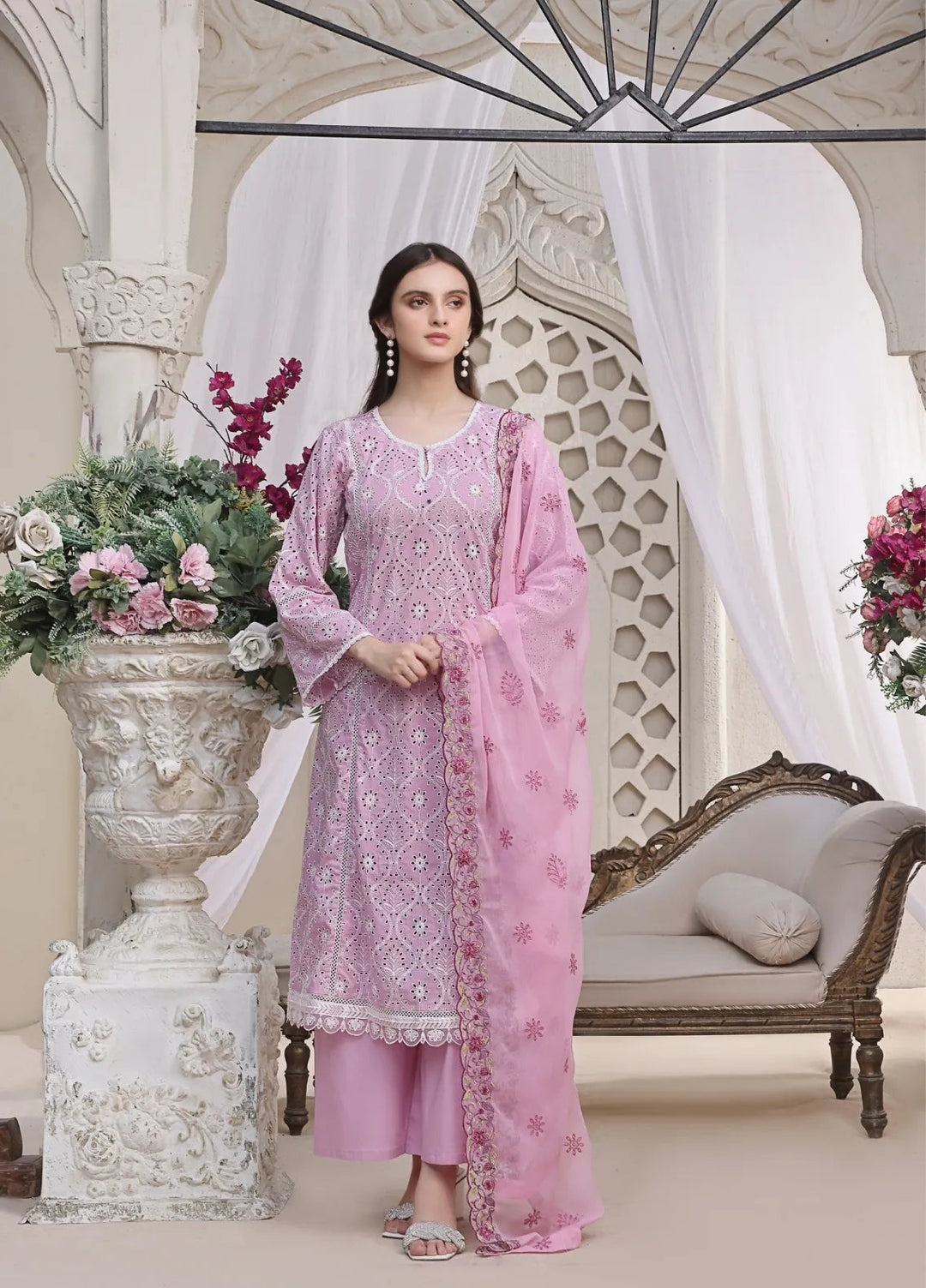 Feathers Pret Embroidered Lawn 3 Piece Suit Natalie