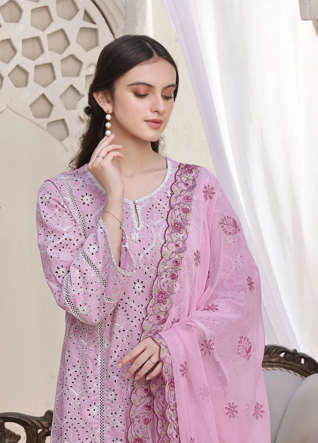 Feathers Pret Embroidered Lawn 3 Piece Suit Natalie