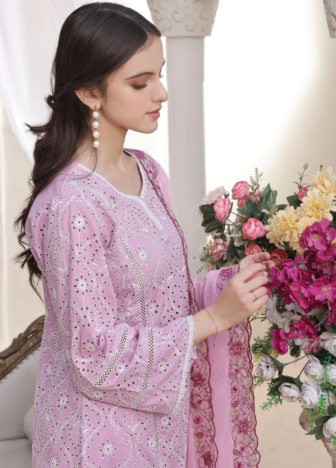 Feathers Pret Embroidered Lawn 3 Piece Suit Natalie