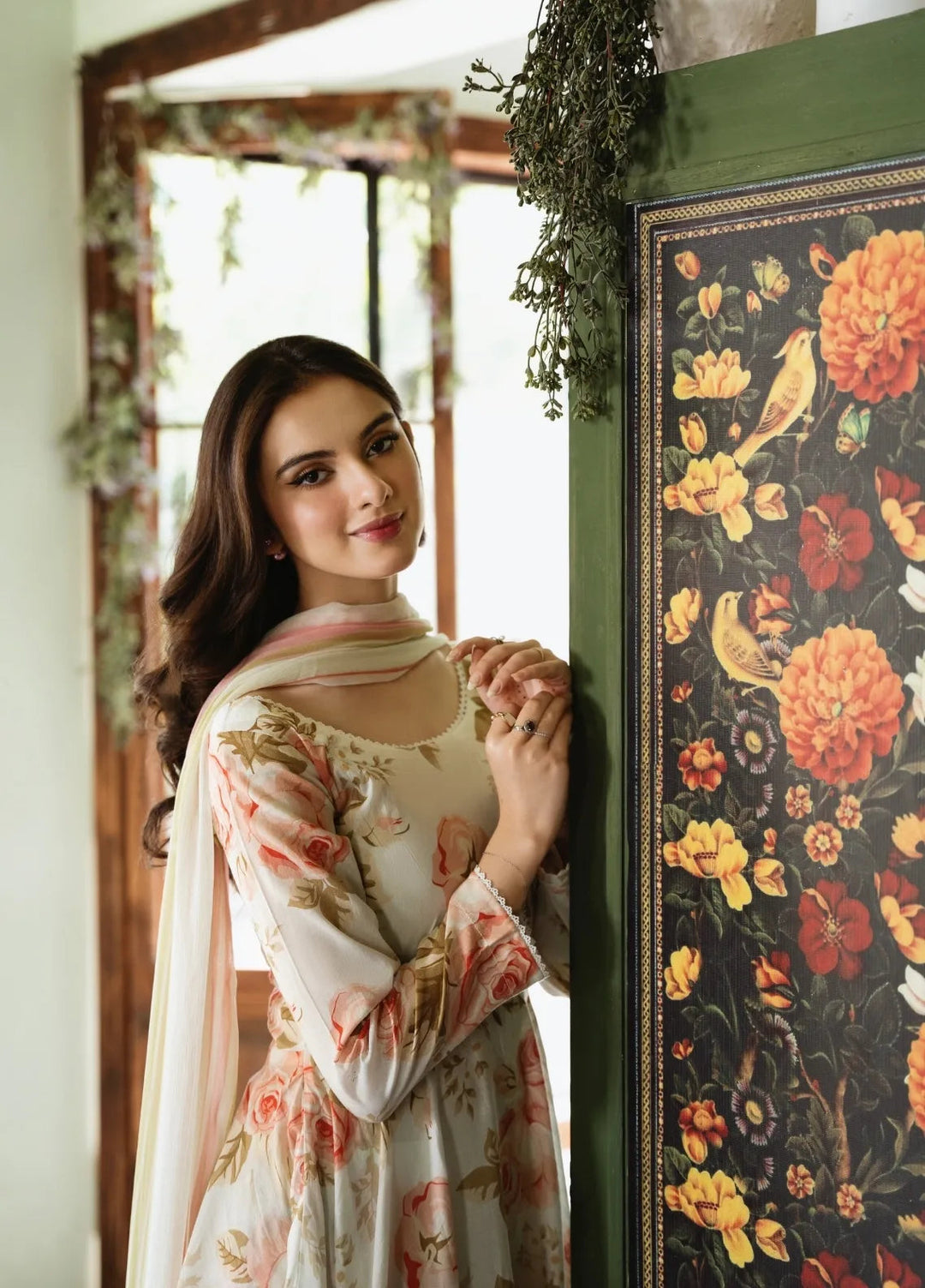 Feathers Pret Printed Lawn 3 Piece Suit Roselily